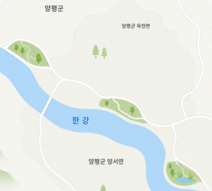 수풀로 공간별 위치 안내 지도